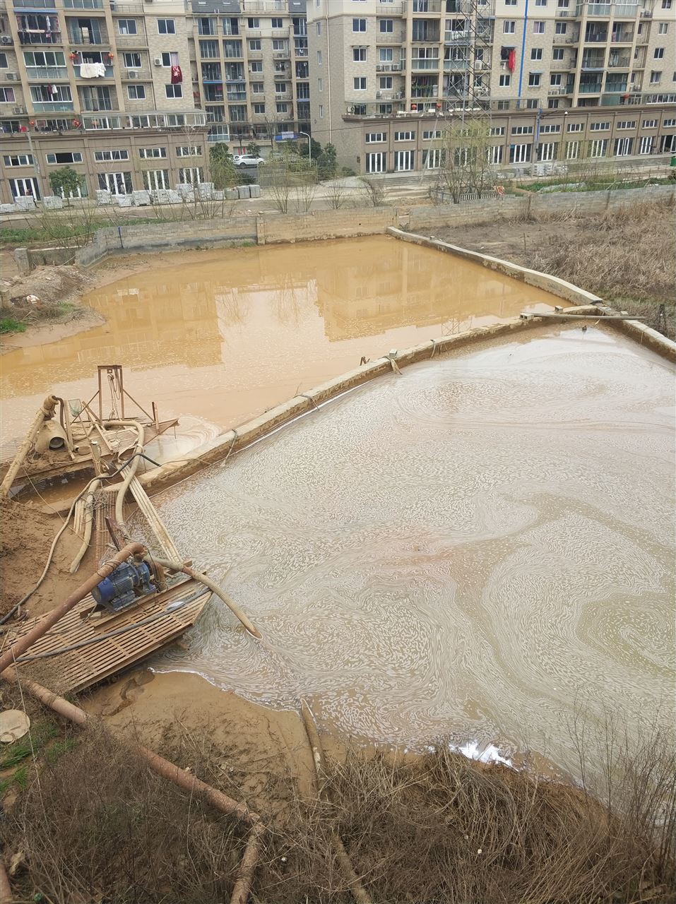 铜山沉淀池淤泥清理-厂区废水池淤泥清淤